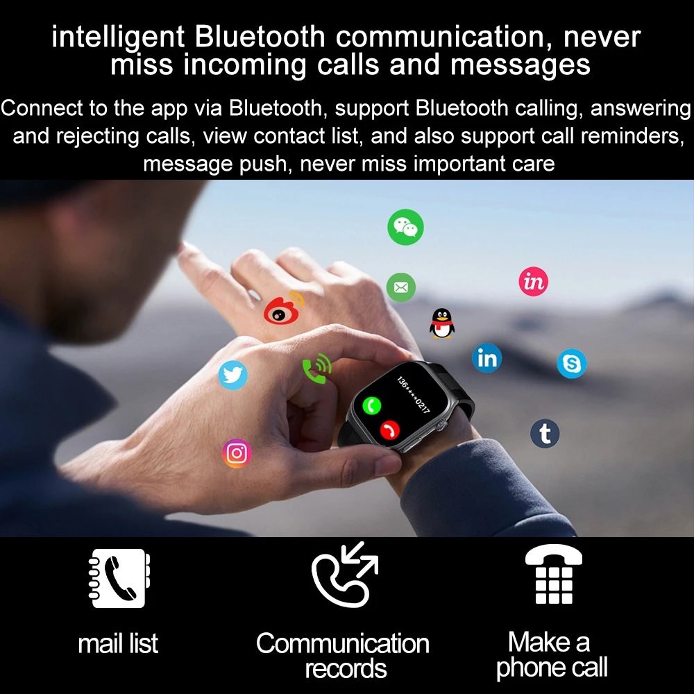 For huawei 2025 New Airbag air Pump Smart Watch health watch men ECG True Accurately Blood Pressure Uric Acid Blood Lipids watch 3