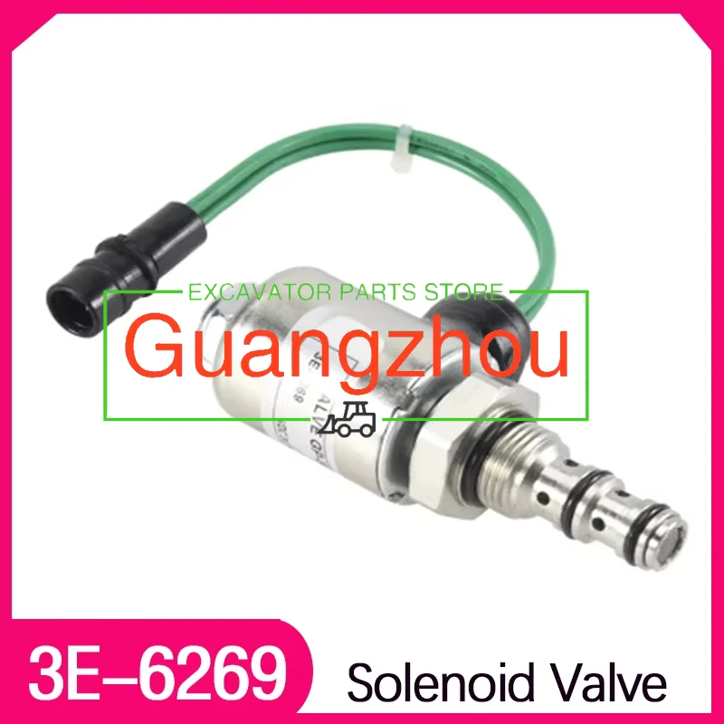for Caterpillar 910E 910F 918F 928G 924G 3E-6269 3E6269 Solenoid Valve Wheel Loader Engine Spare Parts Excavator Accessories