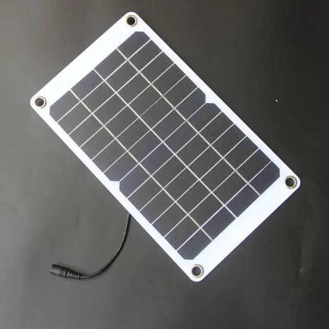 Solar Panel 5W 12V Micro Solar Board Portable Fast Charger Polysilicon DIY Solar Cells System Mini Outdoor Battery Charger 5