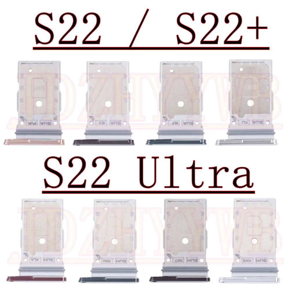 Dual SIM Card Tray for Samsung Galaxy S22 Series