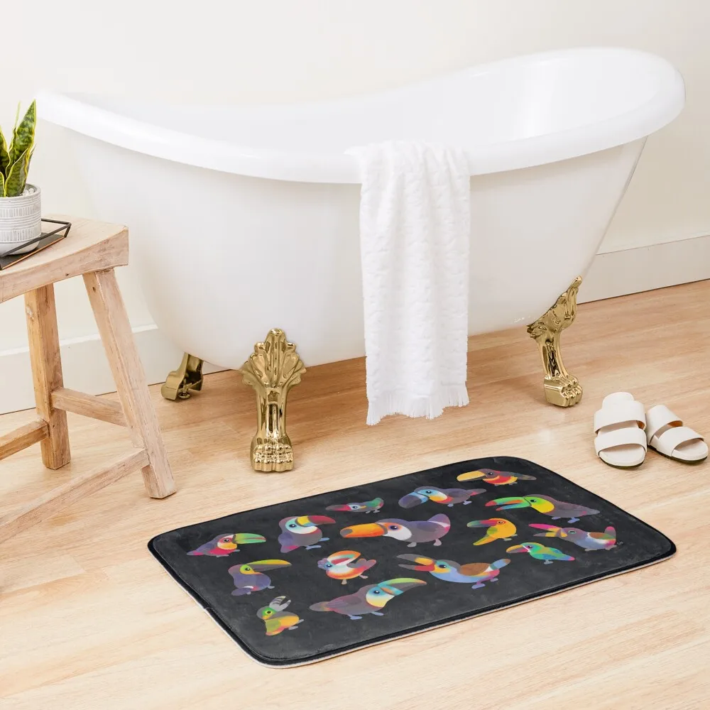 

Toucan Bath Mat Bathroom Accessory Wc Bedroom Carpet Sleeping Room Rugs Mat
