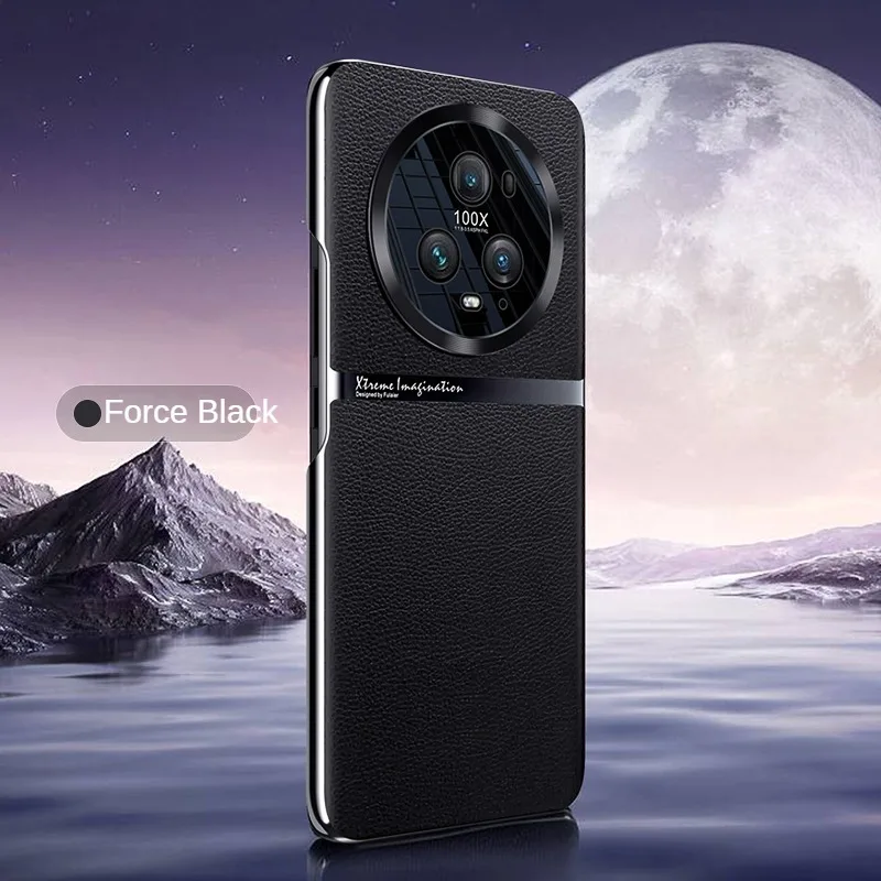 

For Huawei Honor Magic 5 Pro Case Shockproof original Leather Cover Protective Bumper Cover For Magic 5 Pro Case