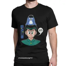 Yu Yu Hakusho Yusuke Urameshi Tops T Shirts Men's Premium Cotton Creative Tee Shirt Crew Neck Tee Shirt Harajuku Tops