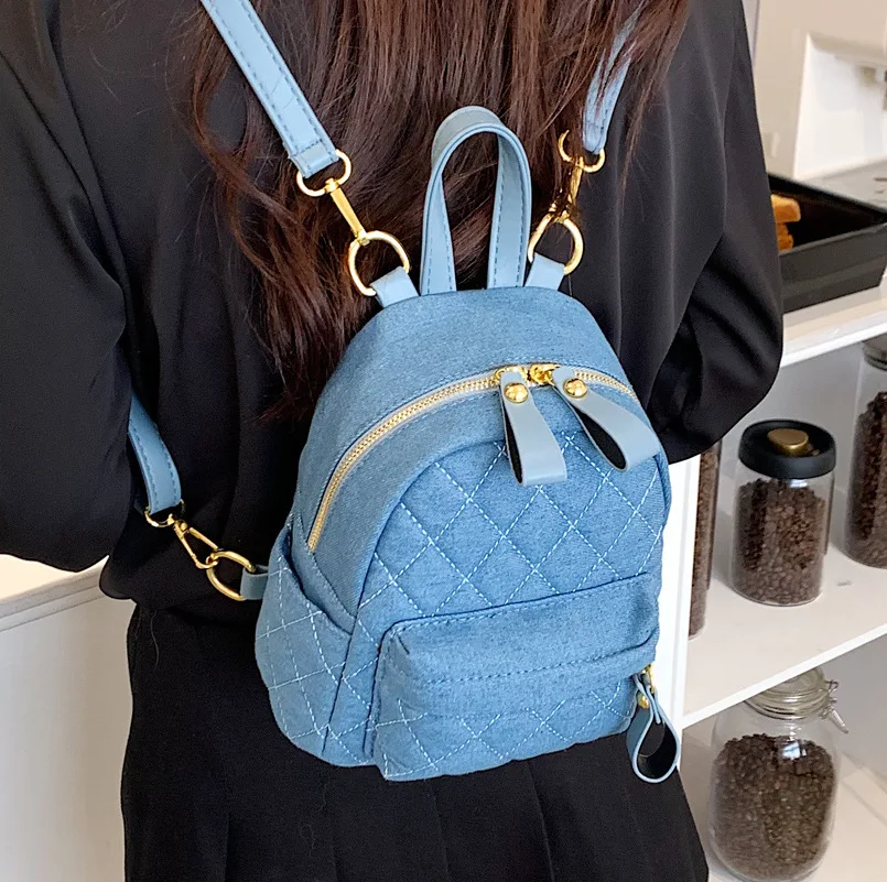 Fashion Mini Backpack Women Shoulder 