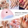 LULAA LED Light Nail Lamp Portable Gel Polish Drying Lamps UV Curing Flashlight Machine Pin Cure for Professional Nails Dryer 5