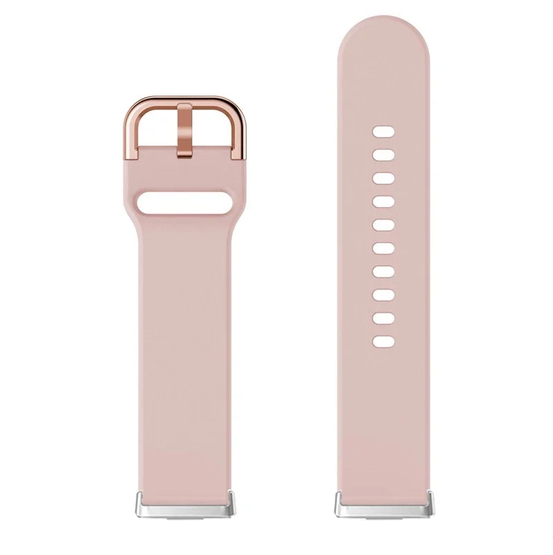 Silicone Sport Strap with Color Buckle - Replacement Band Bracelet