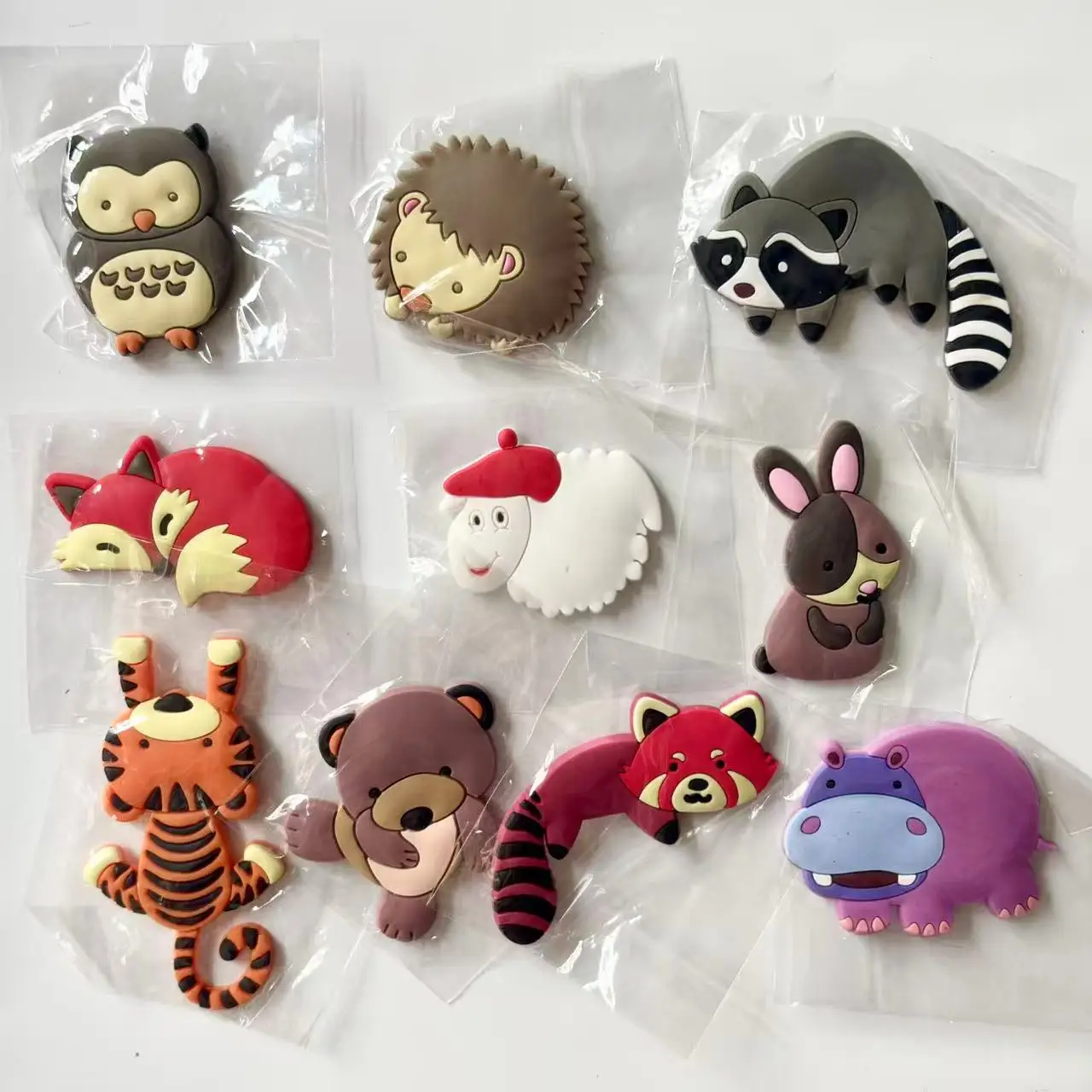 Cute Cartoon Animal Soft Magnetic Refrigerator and Whiteboard Magnet