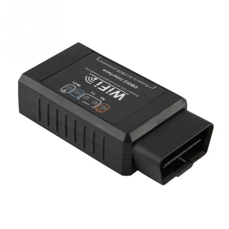 ELM327 WIFI  OBD2 Scanner For iOS/Android Car Code Reader Elm-327 Wi-Fi V 1.5 Wi Fi ELM 327 OBD 2 Auto Diagnostic Tools V1.5 portable car battery charger