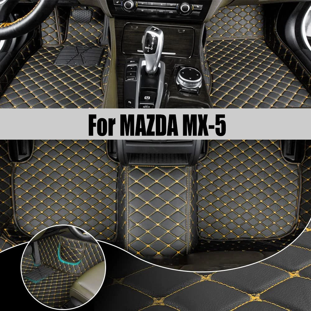 

Custom Car Floor Mat For MAZDA MX-5 1995-2004 Year Upgraded Version Foot Coche Accessories Carpets