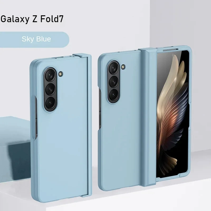 Sleek Matte Finish Folding Hinge Phone Case - Anti-Fingerprint Protection
