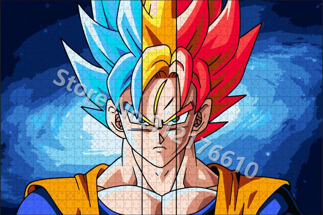 Goku Jigsaw Puzzle by Baturaja Vector - Pixels Puzzles