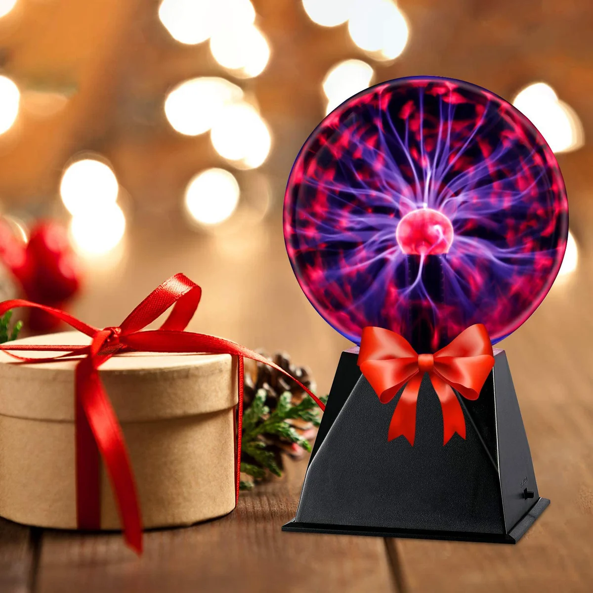 Lampe Boule Plasma Magique De 3 Pouces, Veilleuse Tactile Sensible,  Nouveauté, Cadeau D'anniversaire Et De Noël Pour Enfants - Nouveauté  Éclairage - AliExpress