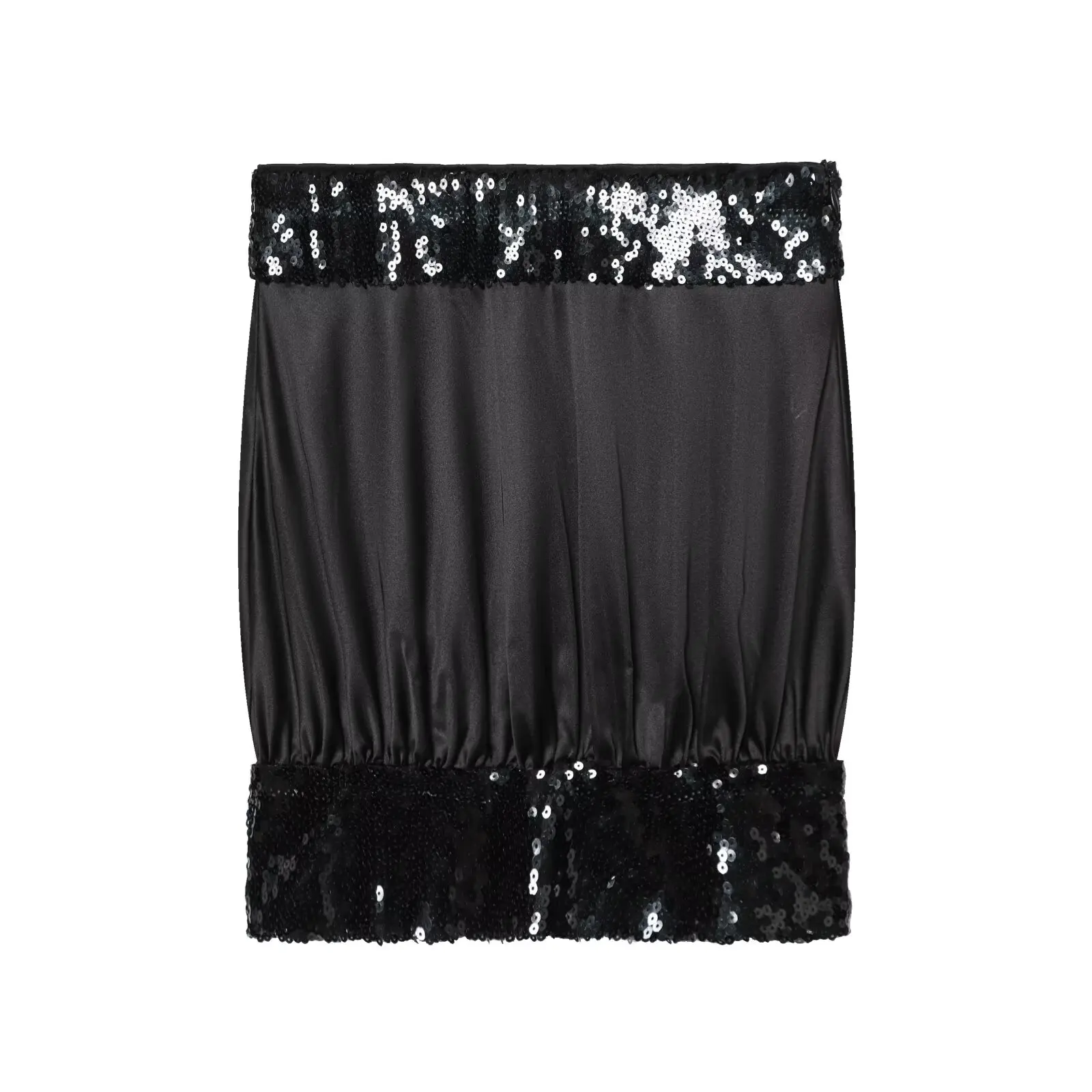 Off Shoulder Top Women Summer Sexy Corset Tanks & Camis Fashion Backless Top Chic Black Sequin Elegant Camisole Tops