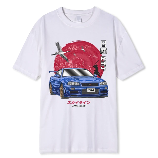 Upgrade your wardrobe with the Cotton Initial D T Shirt