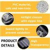 80 Pcs Jewelry Bags PVC Plastic Packing Storage Pouch Self Seal Jewelry Pouch Zipper Bag Anti Oxidizing Lock Pouches 4