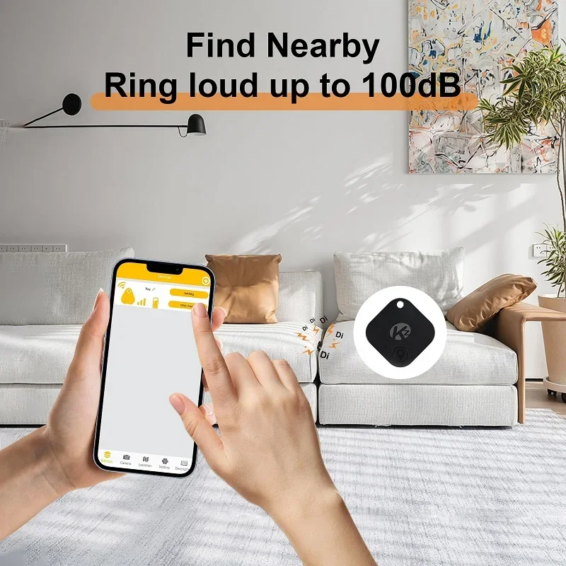 KZO Smart Bluetooth GPS Tracker ITag Wireless 10m BT Tracking Positioning Anti-loss Device MFI Rated Locator Key Pet Kids Finder