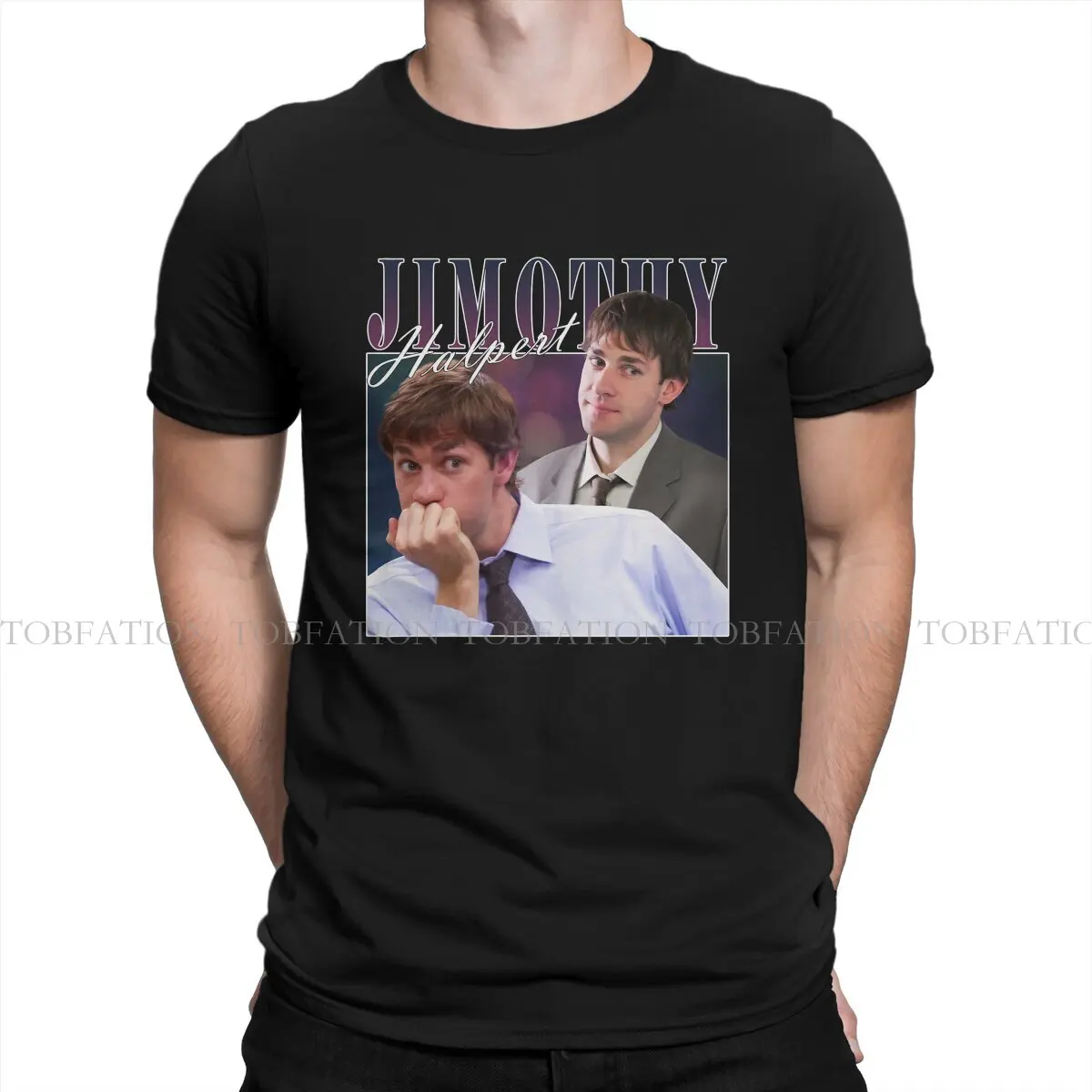 The Office Michael Scott Tv 100% Cotone Tshirt Jim Halpert Basic T Shirt Leisure Men Tee Shirt Stampa Grande Vendita