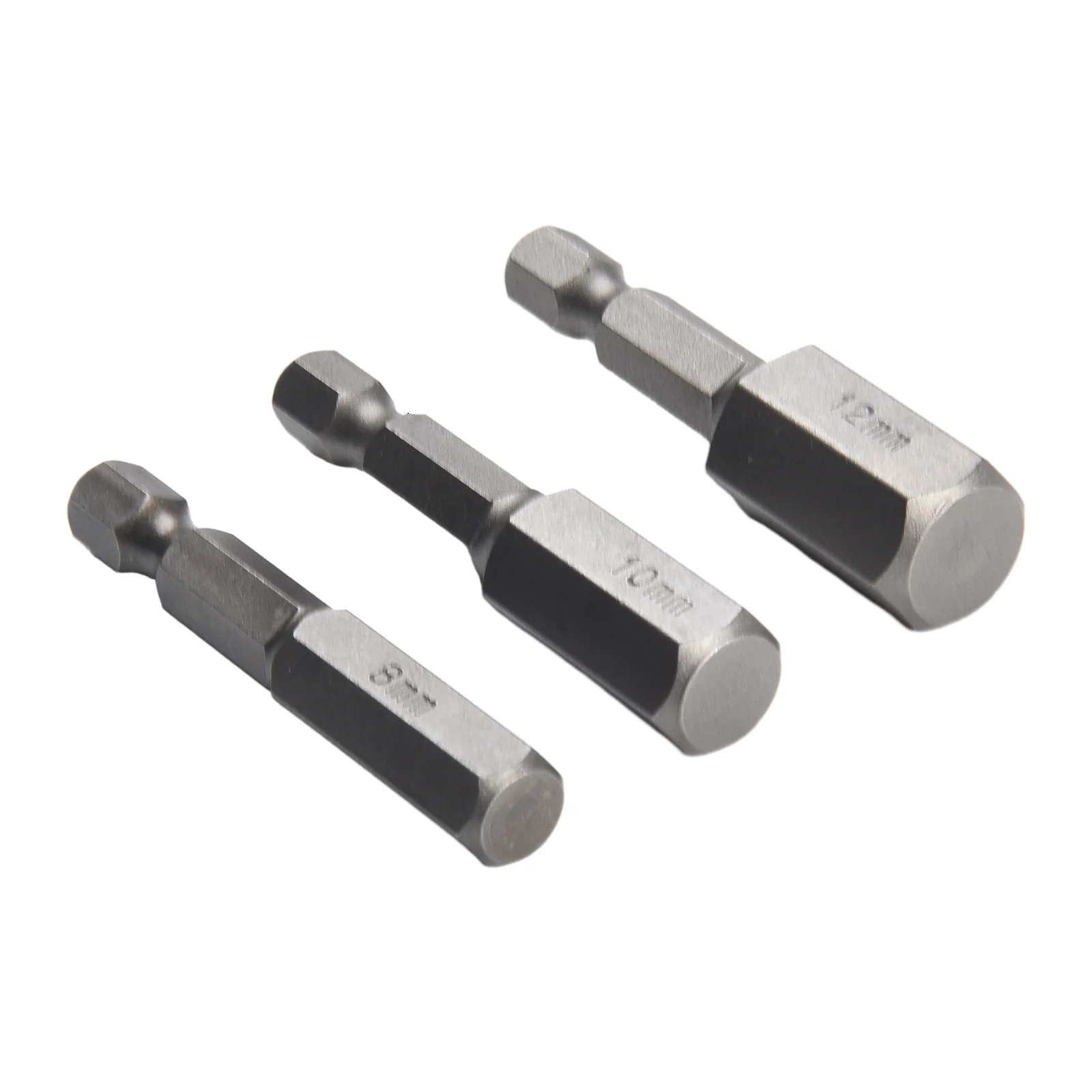 

Crew Driver Hex Shank Magnetic Head Screwdriver Bits 1.5/2.0/2.5/3.0/4.0/5.0/6.0/ 8.0/10/12mm 1/4\" Hex Shank 50mm/ 2\"long