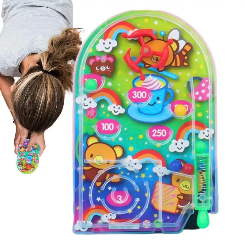 

Pinball Toys For Kids Pinball Maze Brain Teaser Puzzles Beads Ejection Fun Games For Home Crafts Birthday Party Supplies Ideal