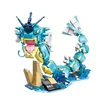 Pokemon Anime Cartoon  Pikachu Bulbasaur Building Blocks Bricks Sets Movie Dolls Model Kids Toys For Children Gift 2