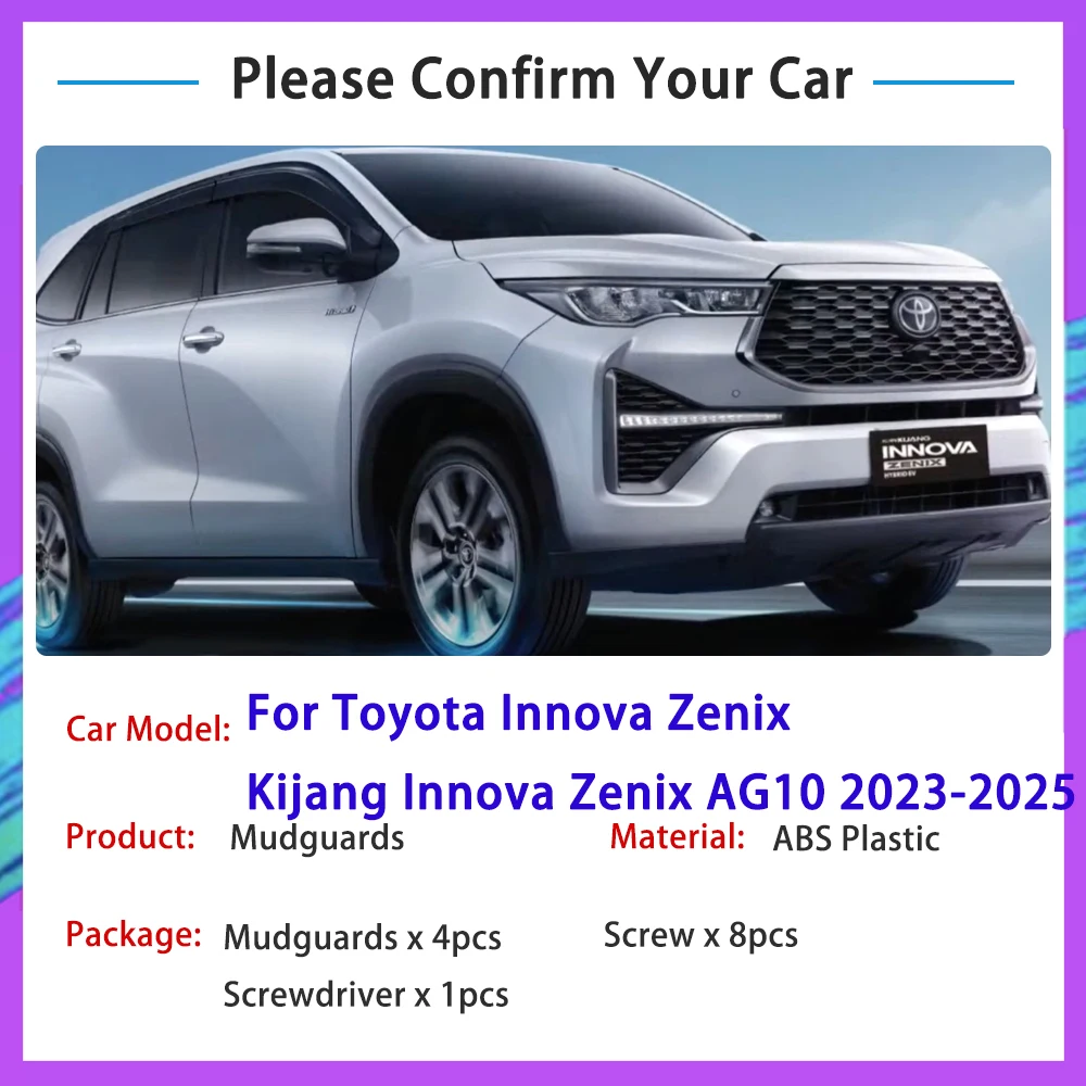 4x for Toyota Innova 2023 AG10 Kijang Innova Zenix Suzuki Invicto