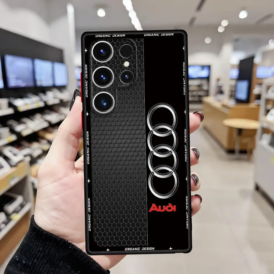 Premium  Back Phone Cover Case with Aesthetic Car Design