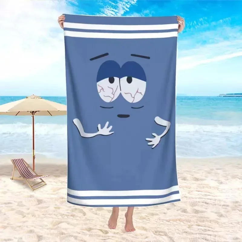Asciugamano Doccia E Spiaggia Con Tigre Bianca: 70x140 Cm, In Cotone Morbido E Assorbente, Design Unico - 3