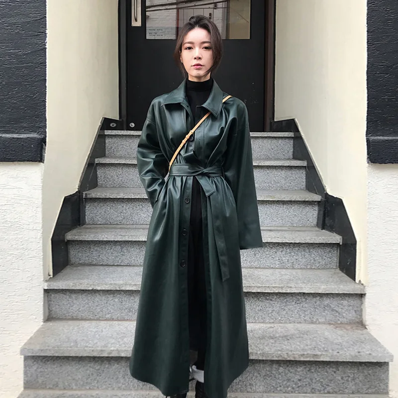 Рисунок 5 - Женский длинный жакет из искусственной кожи