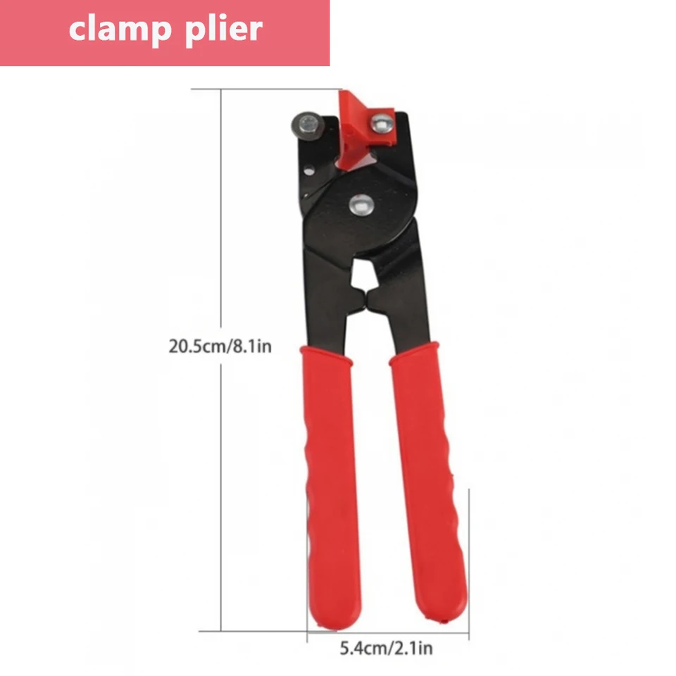 Glass Cutter Gancon Mosaic Cut Nipper - 200mm Heavy-duty Glass Tile Cut Nippers Ceramic Tile Wheel Wheeled Cutter Pliers Max Cutting Thickness 15 Mm Pottery Kit