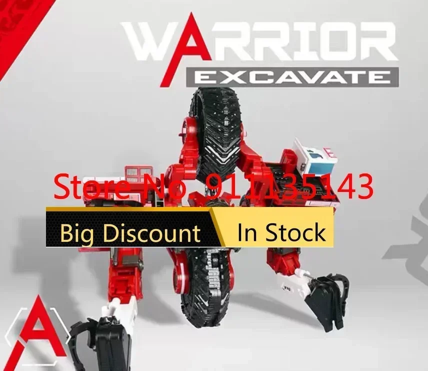 

Mechanical Team Mt-08 Excavate Warrior Demolishor 3rd Party Third Party Action Figure Toy In Stock