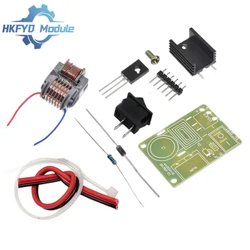 Modulo inverter ad alta tensione da 15 kV per kit fai da te con trasformatore U-Core da 18650 da 3,7 V a generatore di arco