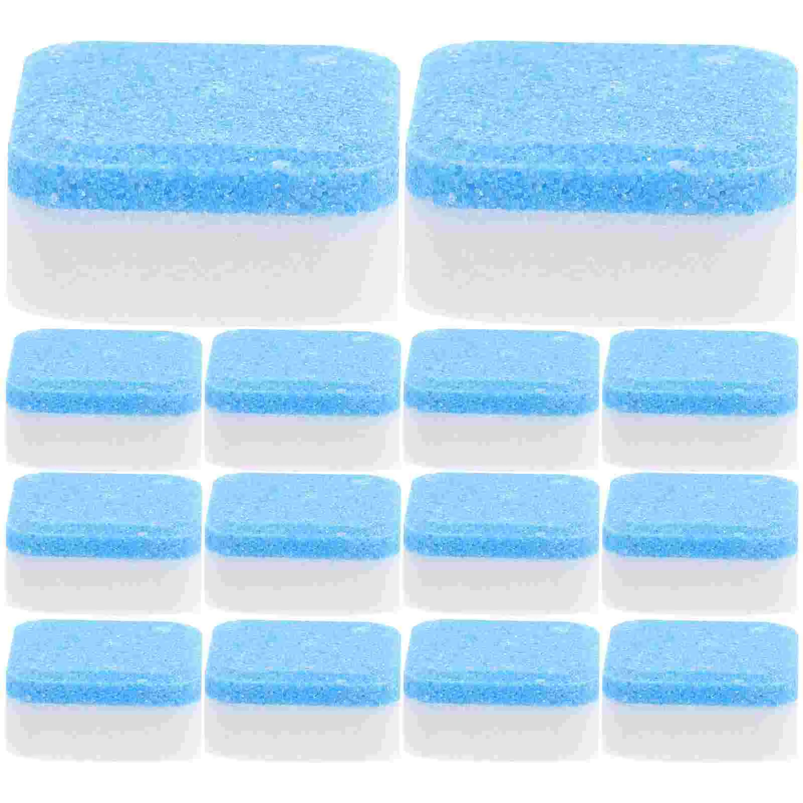 24 Pcs Portable Cleaning Tablets Washer Effervescent Washing Machine Supplies for