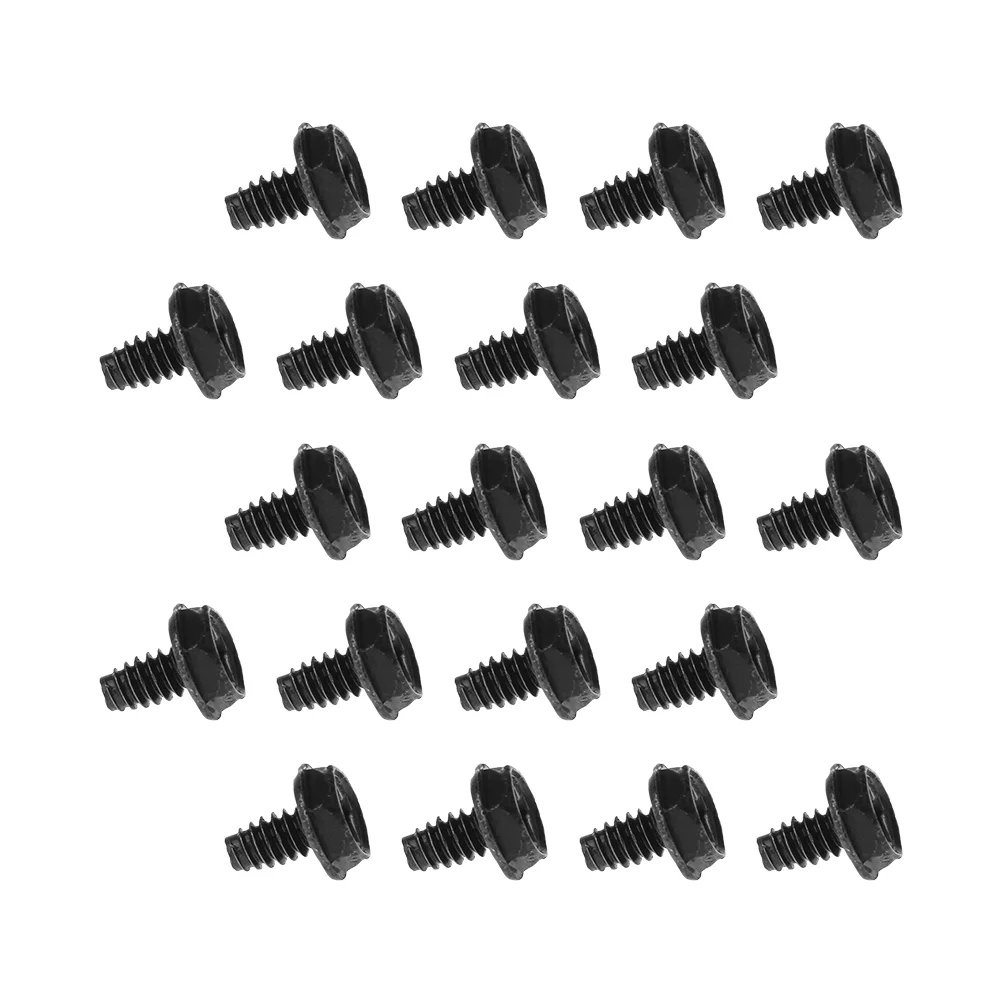 

100 PCS PC Mounting Screw Metal Replacement Computer Case Fixing Screw