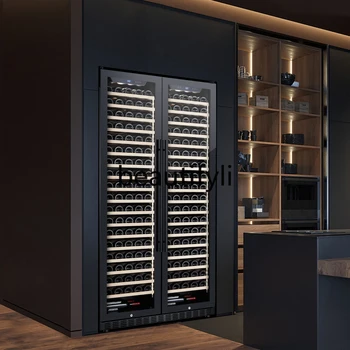 New red wine cabinet constant temperature wine cabinet household embedded refrigerator ice bar