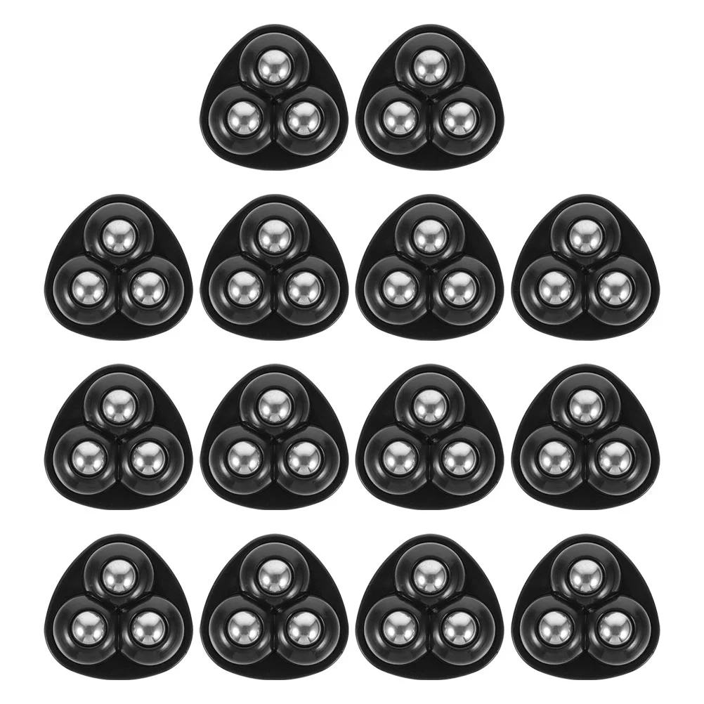 

14 шт. миниатюрные ролики, липкие ролики, 3-х шариковое колесо, поворотные ролики