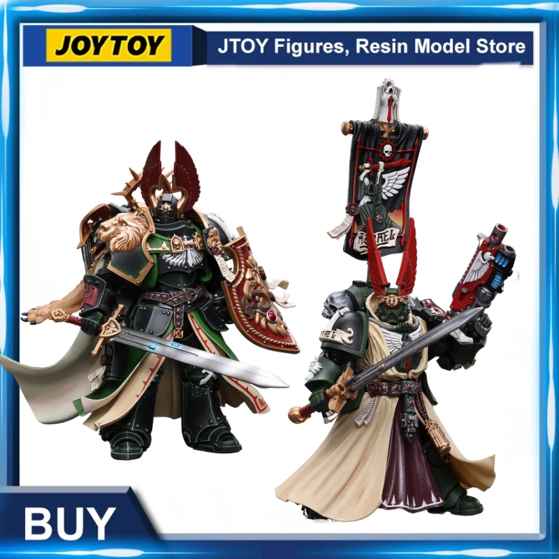 [In-Stock] Joytoy Warhammer 40K 1/18 Action Figure Dark Angels Primarch Lion Jonson Master Azrael Anime Toys Regalo Di Natale