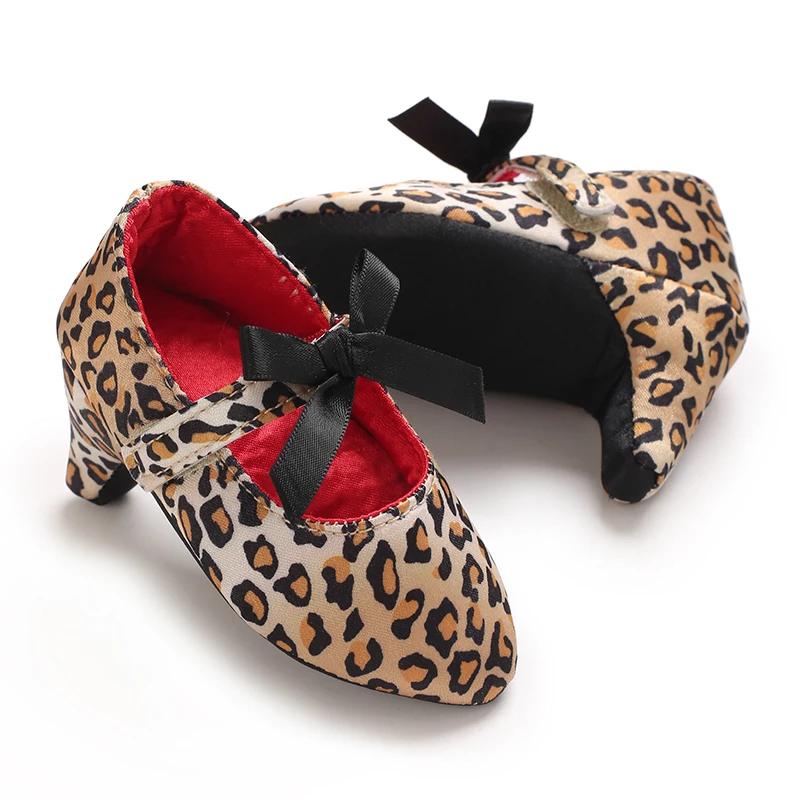0-5 Monate Baby Mädchen Erste Prinzessin Party Schleife Weiche Sohle Frühling Herbst Kleinkind Festliche Schuhe – Detail 1