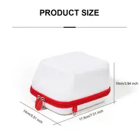 Universal Instant Camera Storage Bag EVA Shockproof Film Camera Carrying Case Cloth Texture for Polaroid GO/One Step 2/NOW+ 6