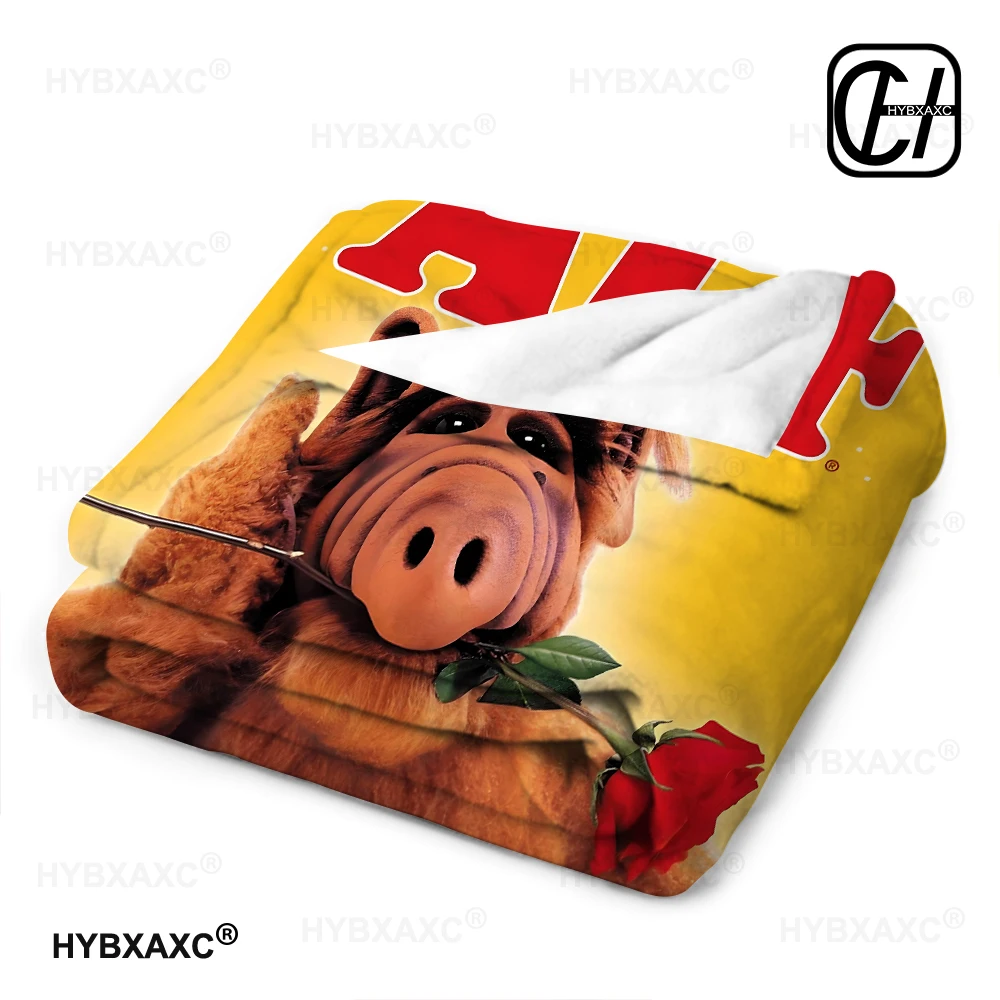 Alf Throw Blanket Decoratives bed plaid fluffy Large Blankets 5