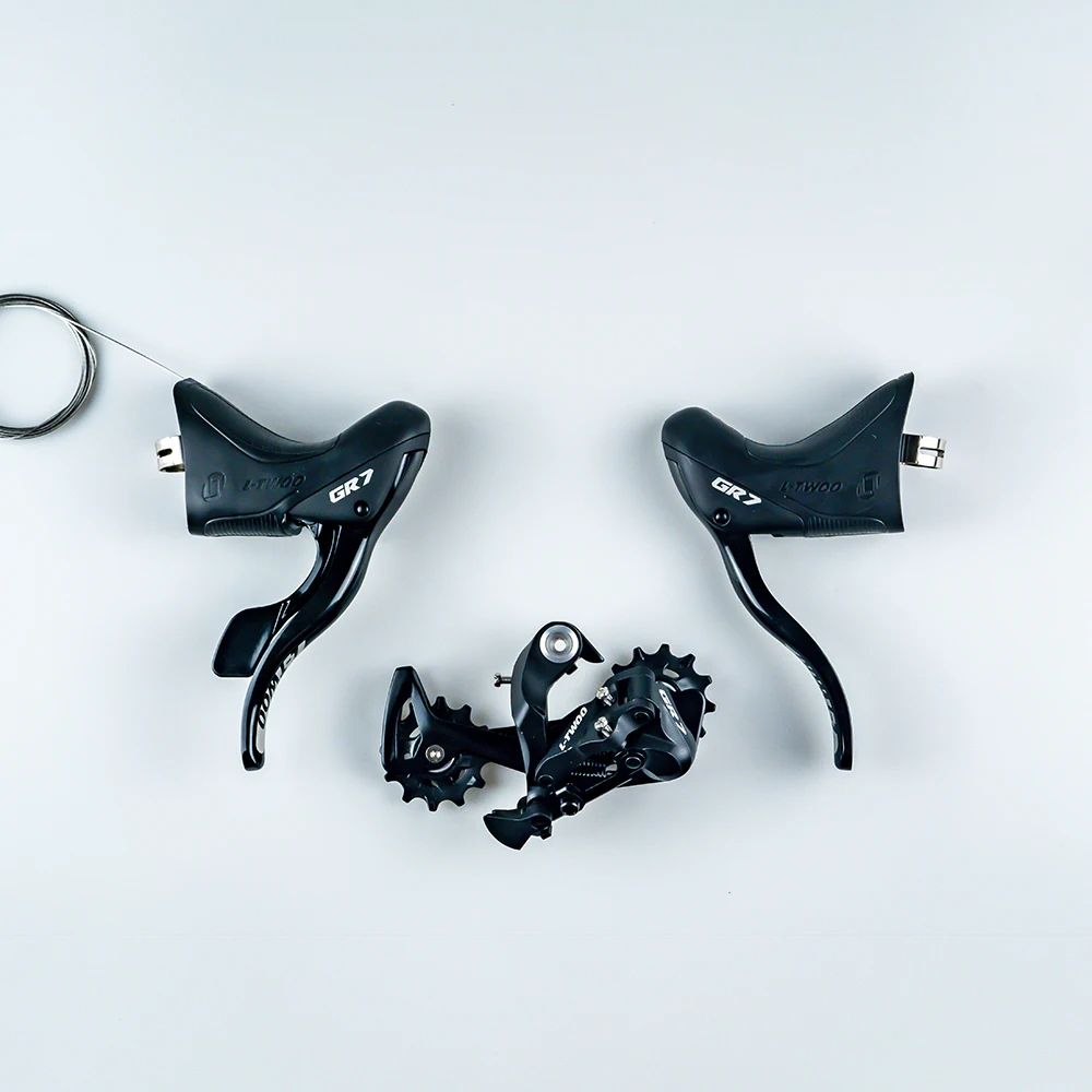 Itwoo-ロードバイクディレイラーとシフター,1x10スピード,r/lシフター