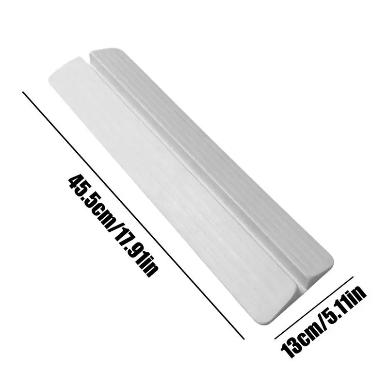 Pet Gate Anti-Kick Pedal Safety Door Anti-Trip Protective Pet Door Rail Wear-Resistant Gate Extensions For Home Living Room