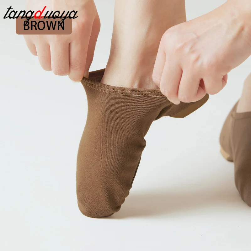 women ballet shoes plus size 44 Stretch cloth Soft Soles jazz dance shoes kids girl Classical Yoga training Women ballet shoes women running shoes