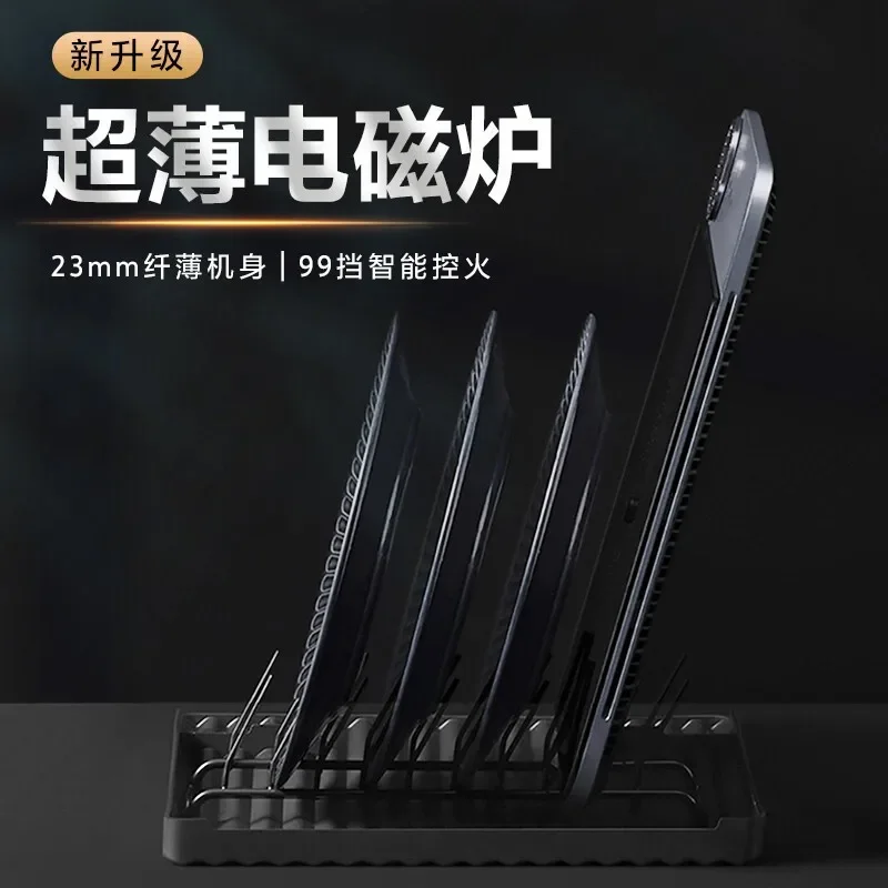 Intelligent Ultra-thin Induction Cooker APP Regulation 2100W 220v Heater 23mm Ultra-thin Body Intelligent NFC Electric Stove