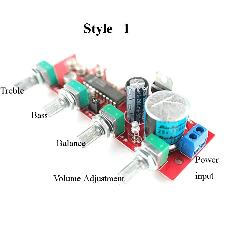 HOT-Lm1036 Op-Amp Hifi Préamplificateur Volume Tone Treble Bass Loudness Control Board Preamp HOT-Lm1036 Op-Amp Hifi Préamplificateur Volume Tone Treble Bass Loudness Control Board Preamp