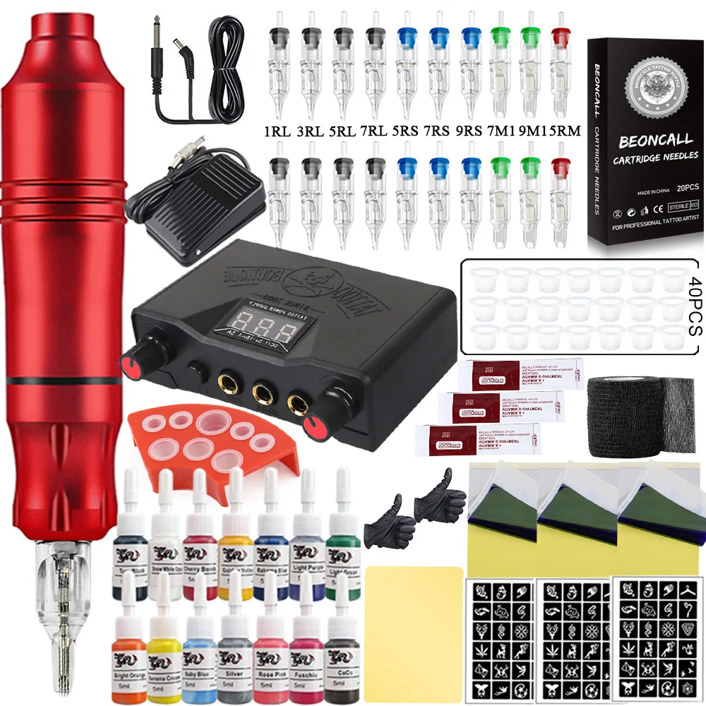 Red Tattoo Kit 1
