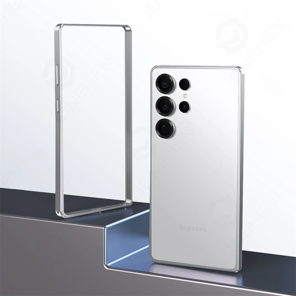 إطار معدني فاخر من الألومنيوم الخفيف لهاتف سامسونج...