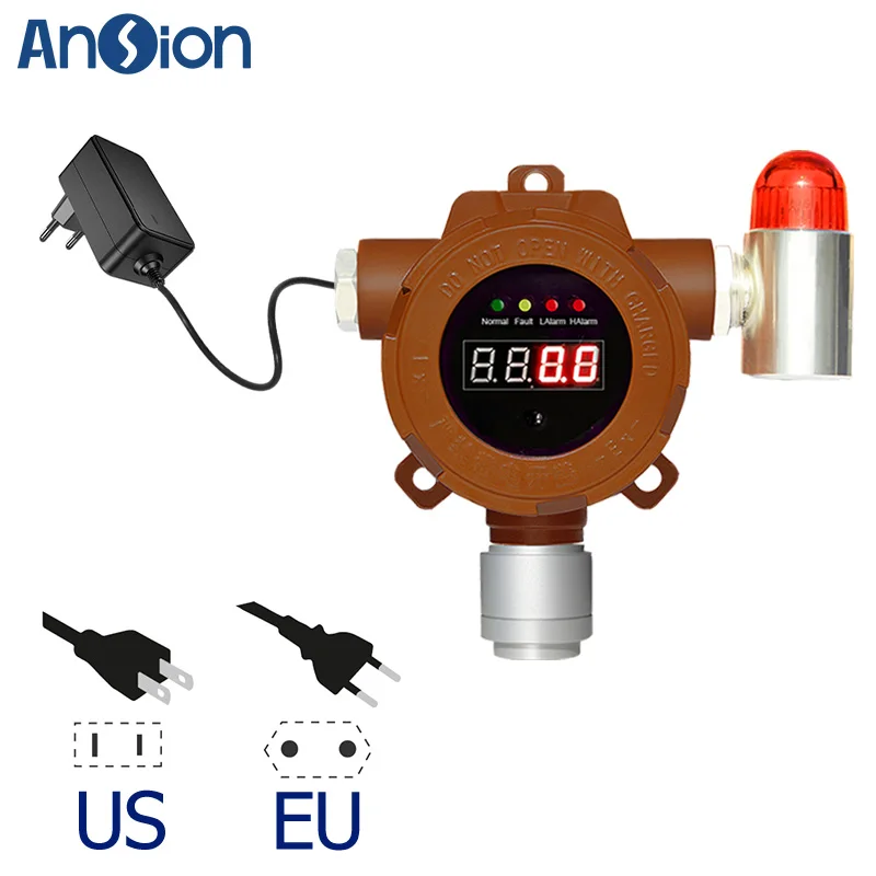 Fixed Hydrogen Sulfide Gas Detector Industrial H2S Gas Detector 0-100ppm Sensor Calibrated CE ATEX Approval - Image 3