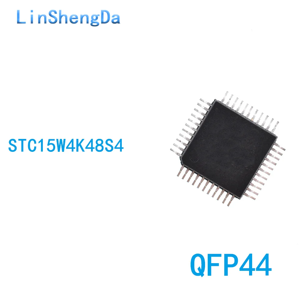 

10PCS STC15W4K48S4 microcontroller STC15W4K48S4-30I-LQFP44