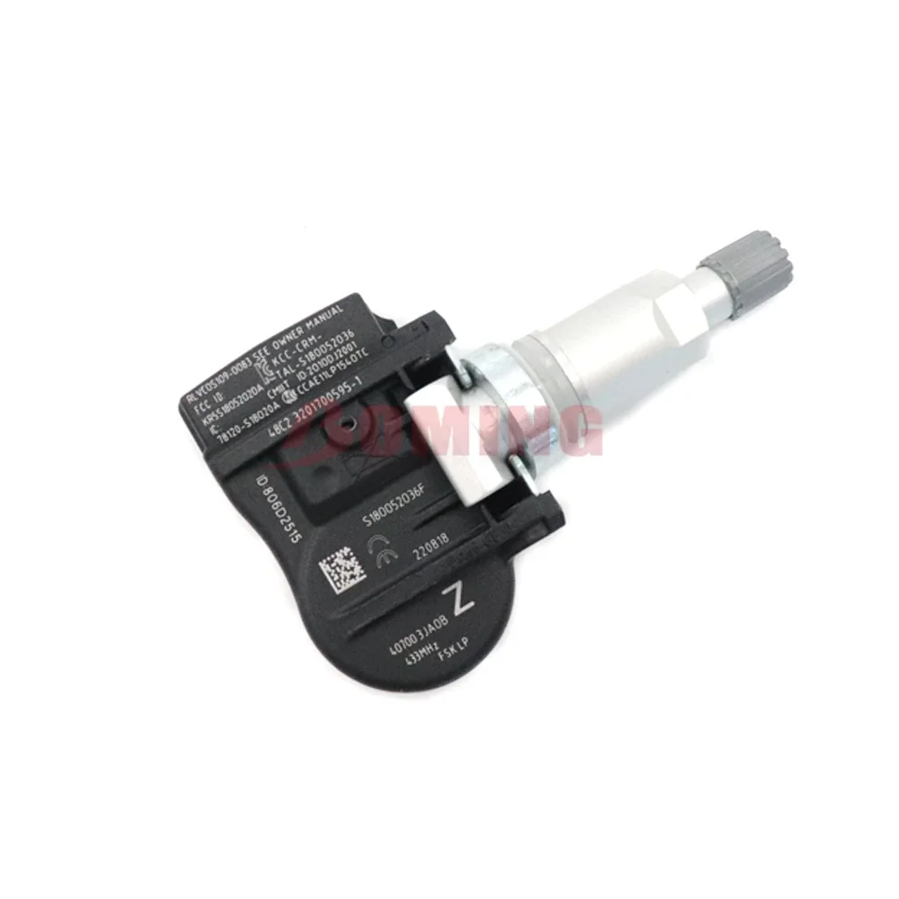 TPMS Ÿ̾ з ͸ , ǴƼ Q50, Q60, Q70, QX50, QX56, QX60, ֻ  н δ , 40700-3JA0B, 433MHz