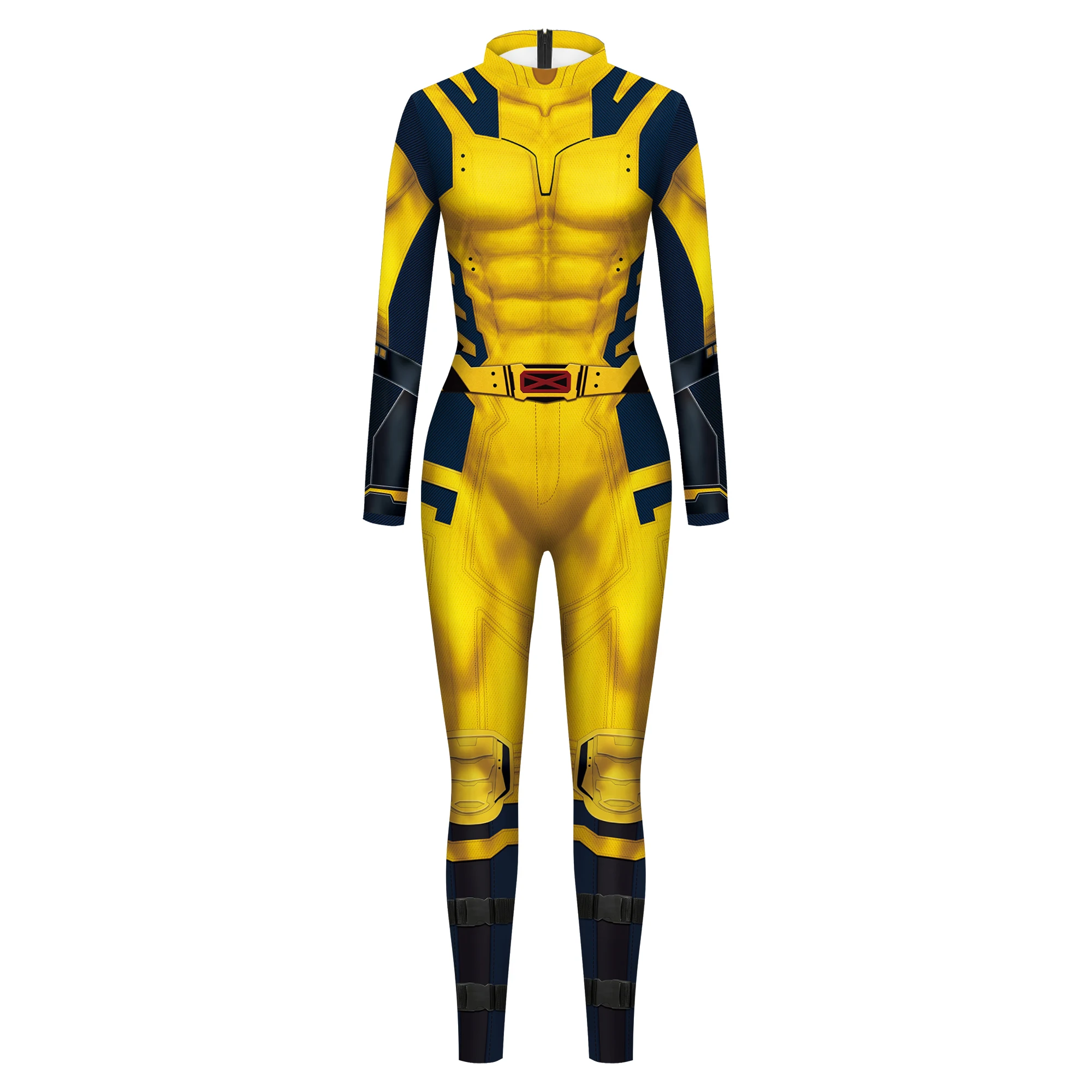 thumbnail image 1 of VIP FASHION Disfraz de Deadpool Wolverine para madre e hija, mono de superhéroe para Halloween, disfraz de carnaval, regalo de fiesta, 1 of 5